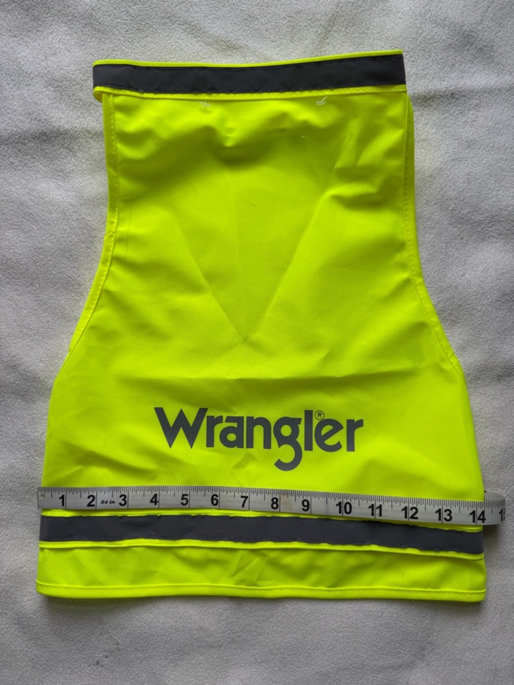 Wrangler High-Vis Neon Dog Safety Vest with Reflective Accents